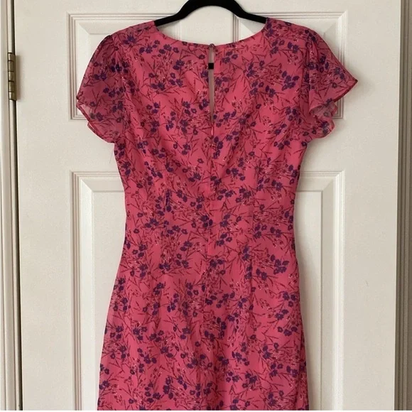 Majorelle Elaine Midi Dress in Pink Baybreeze - Picture 6 of 7